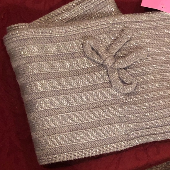 Kate Spade Silver Ribbed Knit Sweater - Picture 8 of 8